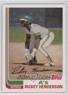 2010 Topps - The Cards Your Mom Threw Out - Original Back #610 - Rickey Henderson