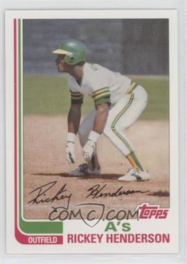 2010 Topps - The Cards Your Mom Threw Out - Original Back #610 - Rickey Henderson