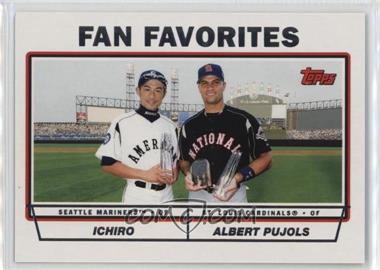 2010 Topps - The Cards Your Mom Threw Out #CMT111 - Ichiro Suzuki, Albert Pujols