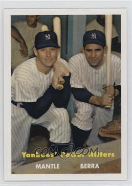 2010 Topps - The Cards Your Mom Threw Out #CMT122 - Mickey Mantle, Yogi Berra