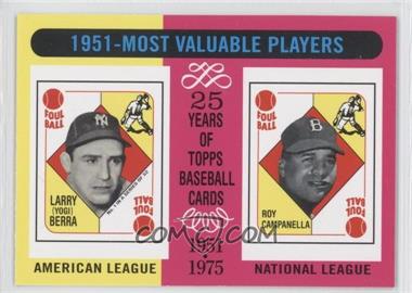 2010 Topps - The Cards Your Mom Threw Out #CMT140 - Yogi Berra, Roy Campanella