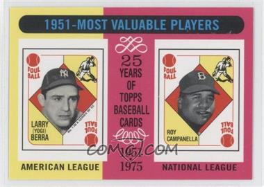 2010 Topps - The Cards Your Mom Threw Out #CMT140 - Yogi Berra, Roy Campanella