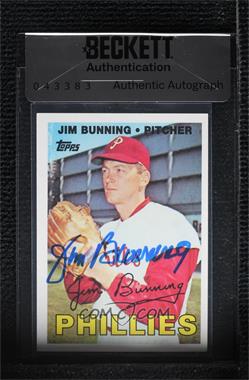 2010 Topps - The Cards Your Mom Threw Out #CMT74 - Jim Bunning [BAS Authentic]