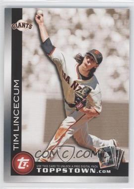 2010 Topps - Ticket to Toppstown - First Class Ticket #FCTTT10 - Tim Lincecum