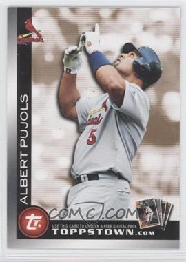 2010 Topps - Ticket to Toppstown - First Class Ticket #FCTTT14 - Albert Pujols