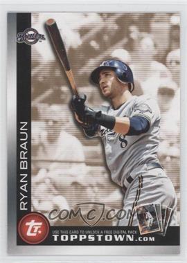 2010 Topps - Ticket to Toppstown - First Class Ticket #FCTTT24 - Ryan Braun