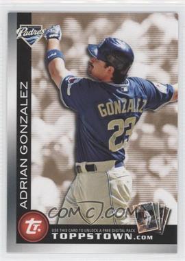 2010 Topps - Ticket to Toppstown - First Class Ticket #FCTTT4 - Adrian Gonzalez