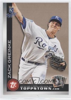 2010 Topps - Ticket to Toppstown - First Class Ticket #FCTTT8 - Zack Greinke