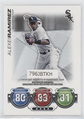 2010 Topps - Topps Attax Code Cards #_ALRA - Alexei Ramirez