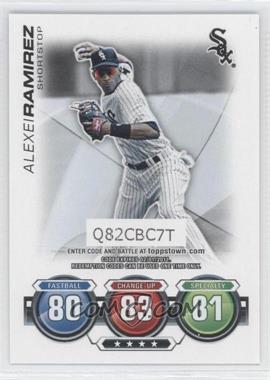 2010 Topps - Topps Attax Code Cards #_ALRA - Alexei Ramirez