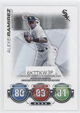 2010 Topps - Topps Attax Code Cards #_ALRA - Alexei Ramirez