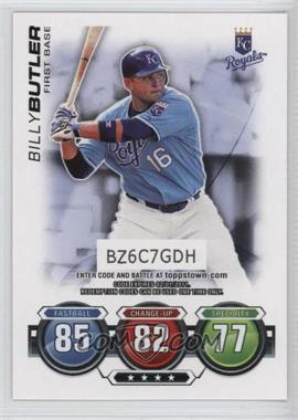 2010 Topps - Topps Attax Code Cards #_BIBU - Billy Butler