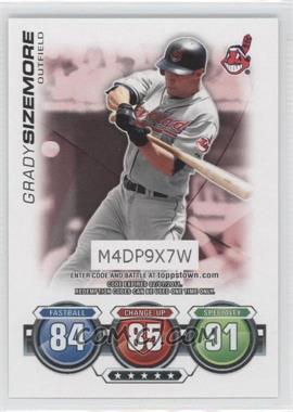 2010 Topps - Topps Attax Code Cards #_GRSI - Grady Sizemore