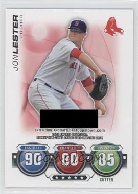 2010 Topps - Topps Attax Code Cards #_JOLE - Jon Lester