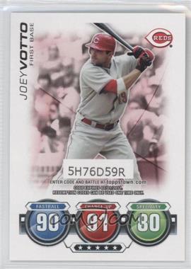 2010 Topps - Topps Attax Code Cards #_JOVO - Joey Votto