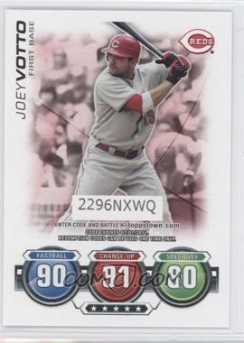 2010 Topps - Topps Attax Code Cards #_JOVO - Joey Votto