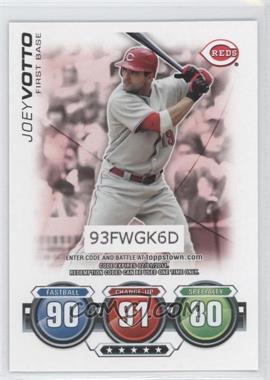 2010 Topps - Topps Attax Code Cards #_JOVO - Joey Votto