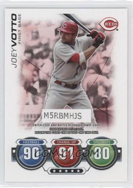 2010 Topps - Topps Attax Code Cards #_JOVO - Joey Votto