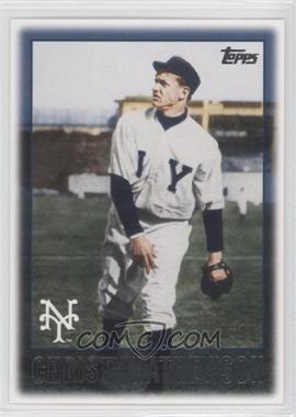 2010 Topps - Vintage Legends Collection #VLC-33 - Christy Mathewson