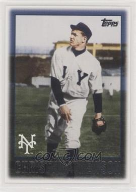 2010 Topps - Vintage Legends Collection #VLC-33 - Christy Mathewson