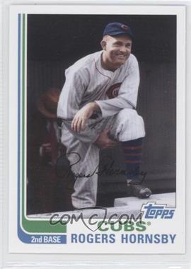 2010 Topps - Vintage Legends Collection #VLC-46 - Rogers Hornsby