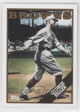 2010 Topps - Vintage Legends Collection #VLC5 - George Sisler