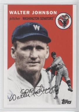 2010 Topps - Vintage Legends Collection #VLC8 - Walter Johnson