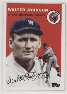 2010 Topps - Vintage Legends Collection #VLC8 - Walter Johnson