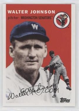 2010 Topps - Vintage Legends Collection #VLC8 - Walter Johnson