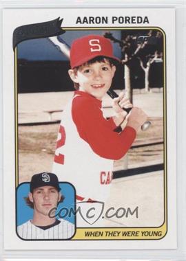 2010 Topps - When They Were Young #WTWYAP - Aaron Poreda