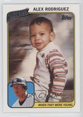 2010 Topps - When They Were Young #WTWYAR - Alex Rodriguez