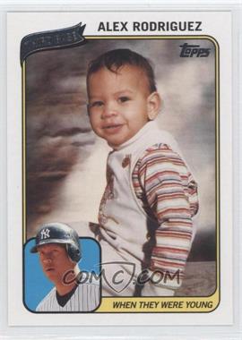 2010 Topps - When They Were Young #WTWYAR - Alex Rodriguez