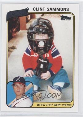 2010 Topps - When They Were Young #WTWYCS - Clint Sammons