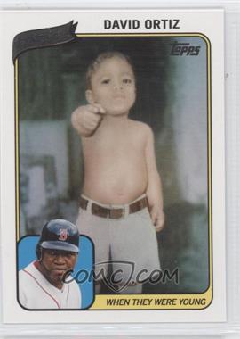 2010 Topps - When They Were Young #WTWYDO - David Ortiz