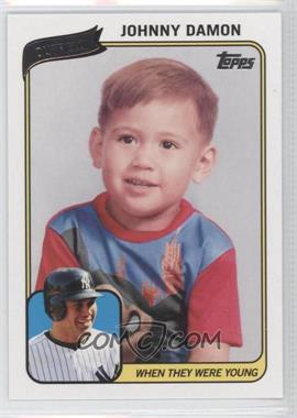 2010 Topps - When They Were Young #WTWYJD - Johnny Damon