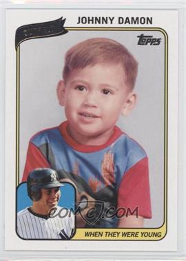 2010 Topps - When They Were Young #WTWYJD - Johnny Damon