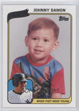 2010 Topps - When They Were Young #WTWYJD - Johnny Damon