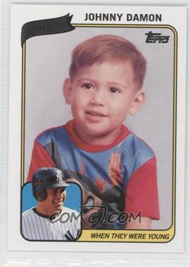 2010 Topps - When They Were Young #WTWYJD - Johnny Damon
