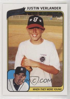 2010 Topps - When They Were Young #WTWYJV - Justin Verlander