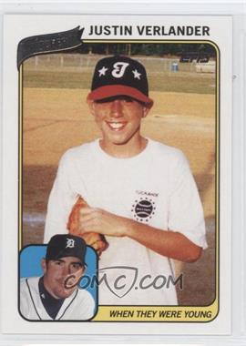 2010 Topps - When They Were Young #WTWYJV - Justin Verlander