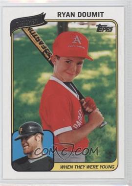 2010 Topps - When They Were Young #WTWYRD - Ryan Doumit