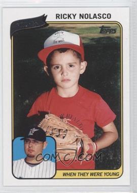 2010 Topps - When They Were Young #WTWYRN - Ricky Nolasco