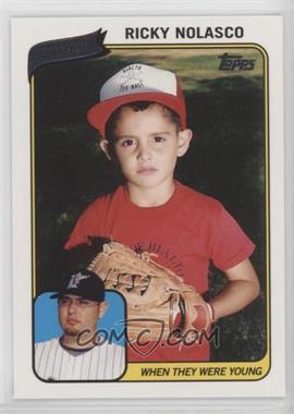 2010 Topps - When They Were Young #WTWYRN - Ricky Nolasco