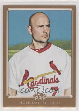 2010 Topps 206 - [Base] - Bronze #1 - Matt Holliday