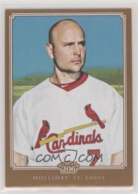 2010 Topps 206 - [Base] - Bronze #1 - Matt Holliday