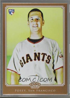 2010 Topps 206 - [Base] - Bronze #193 - Buster Posey [Noted]