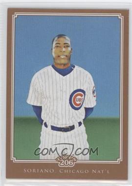 2010 Topps 206 - [Base] - Bronze #284 - Alfonso Soriano