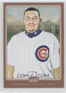 2010 Topps 206 - [Base] - Bronze #61 - Carlos Zambrano