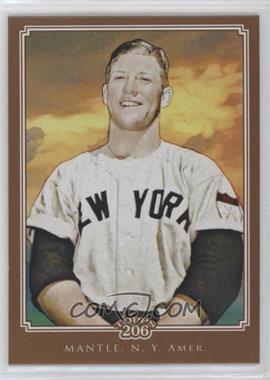 2010 Topps 206 - [Base] - Bronze #91 - Mickey Mantle