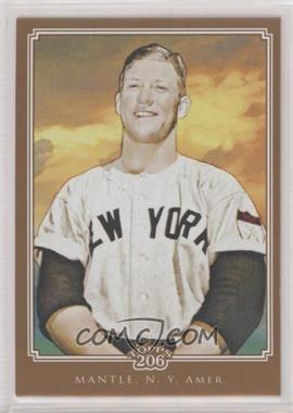 2010 Topps 206 - [Base] - Bronze #91 - Mickey Mantle